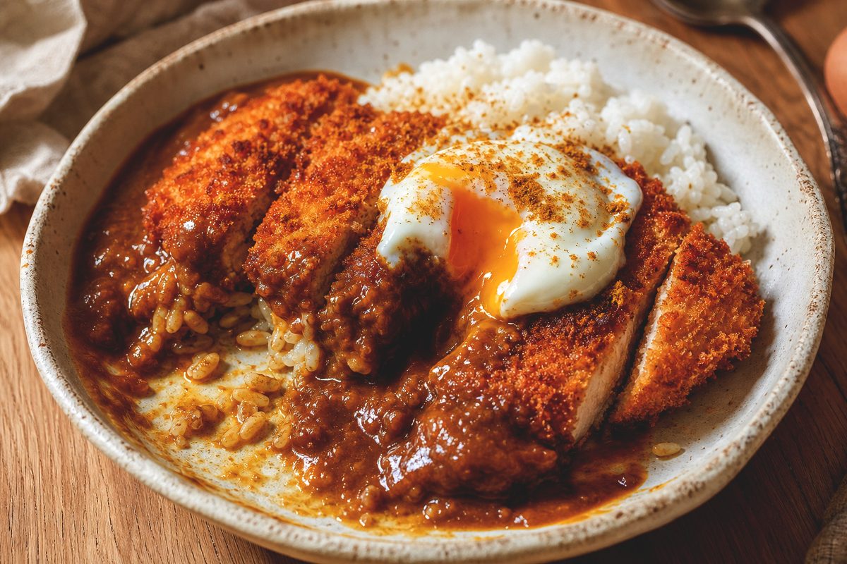 Poulet katsu-curry