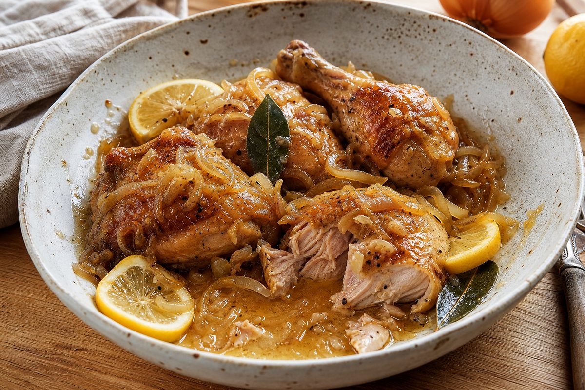 Poulet yassa